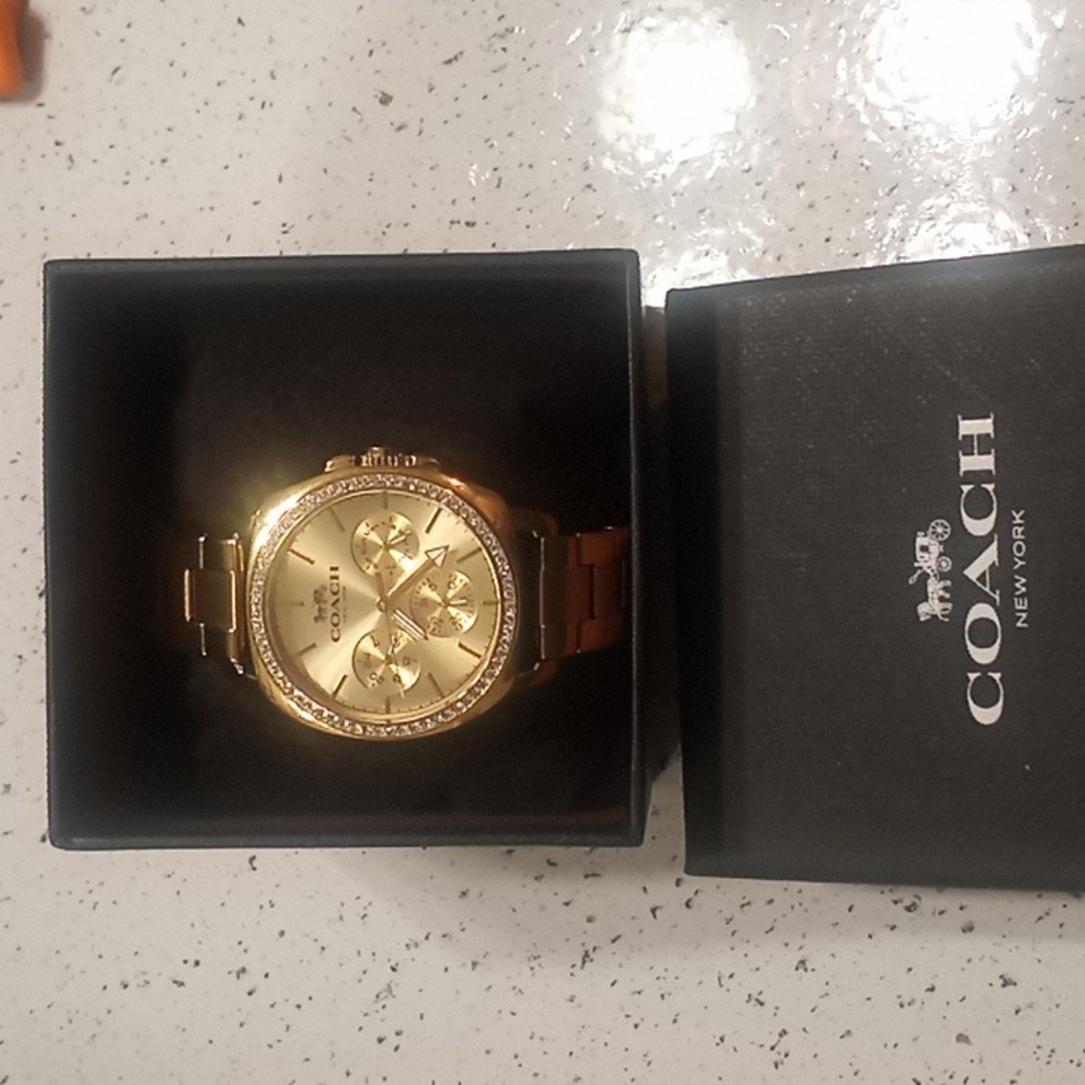 Gold Coach Watch